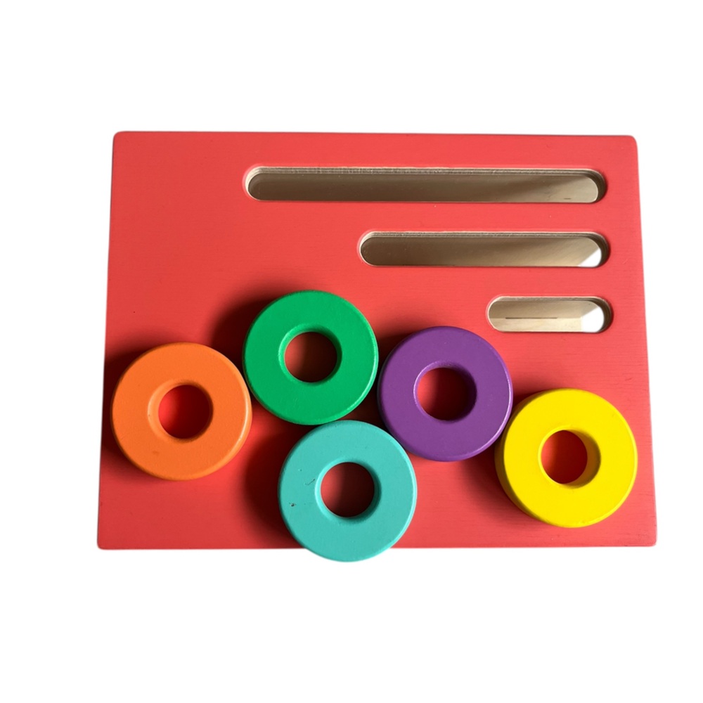Lovevery Count & Slide Ring Chute Kids Toy
